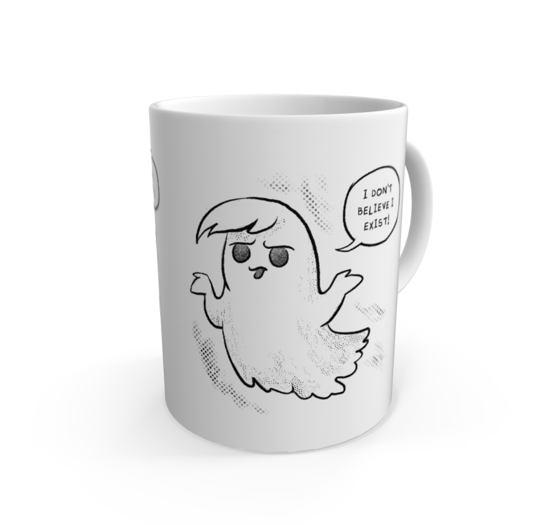 Ghost Believer/Non-Believer Mug